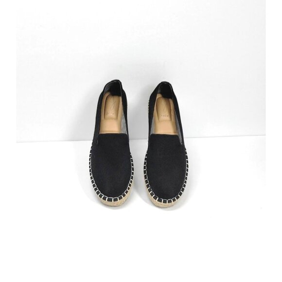 JOIE cara espadrilles canvas black Sz 7 - Picture 2 of 7